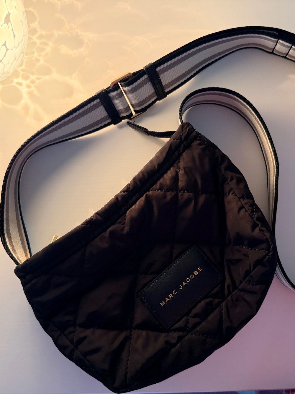 Marc Jacobs quilted small messenger bag